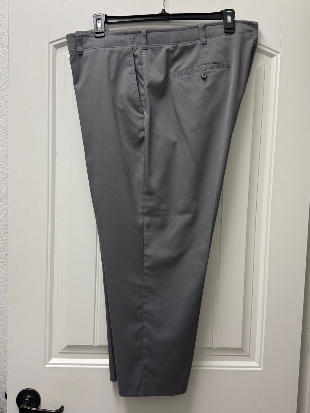 PGA Tour Classic Fit Active Waist Performance Stretch Grey Pants Men’s 44x30